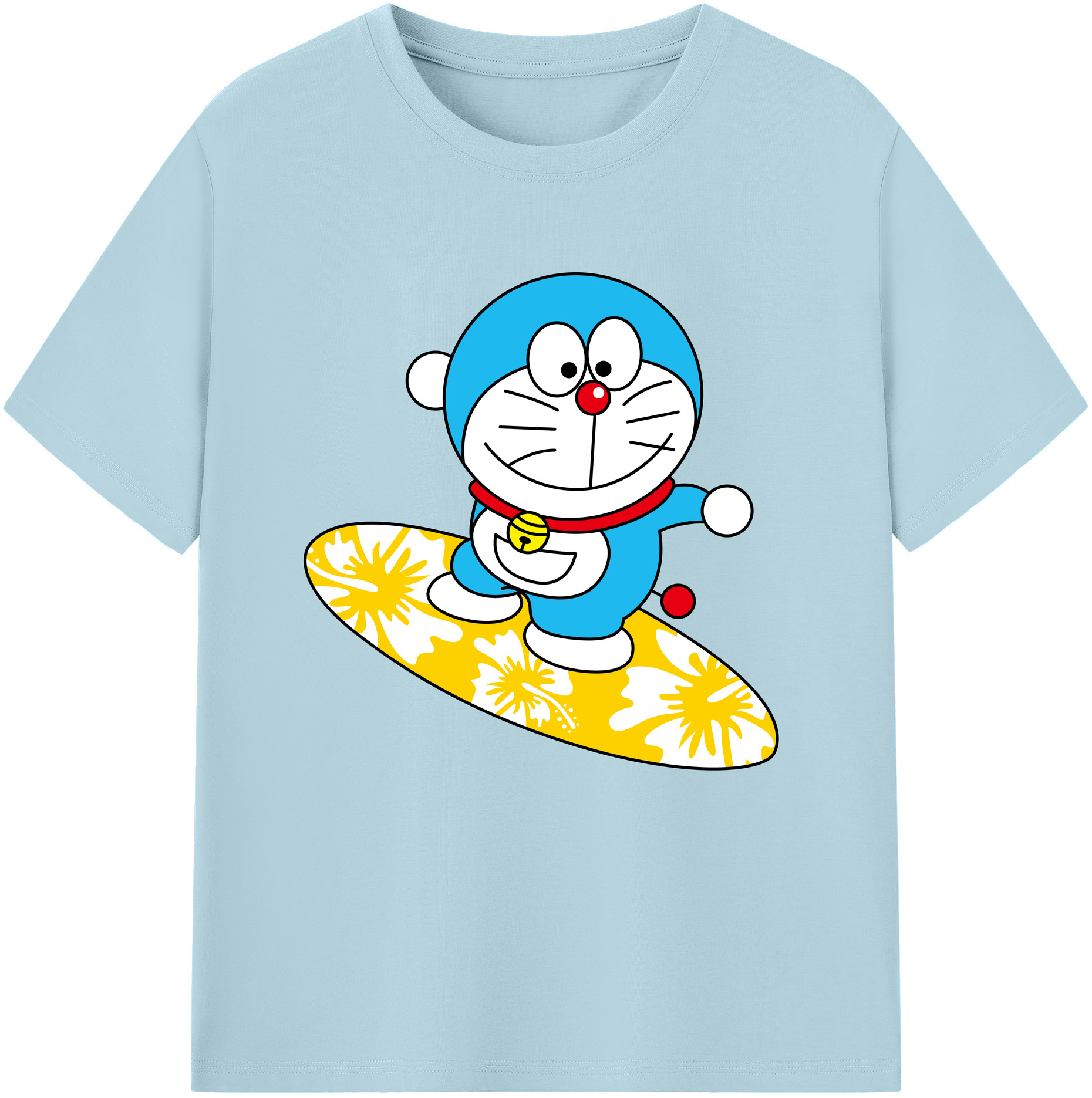 （画像用） ドラえもん Doraemon 綿100％半袖Tシャツ（フロントプリント）